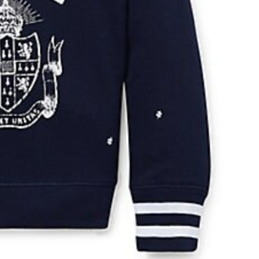 Polo Ralph Lauren Toddler Girls Atlantic Terry Pullover - Picture 3 of 4